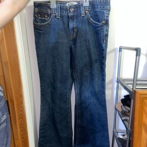Low Rise Gap Flare Jeans